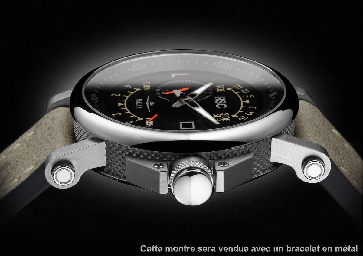 Montre Aviateur Automatique SPITFIRE Mk IX RSC PILOTS WATCHES