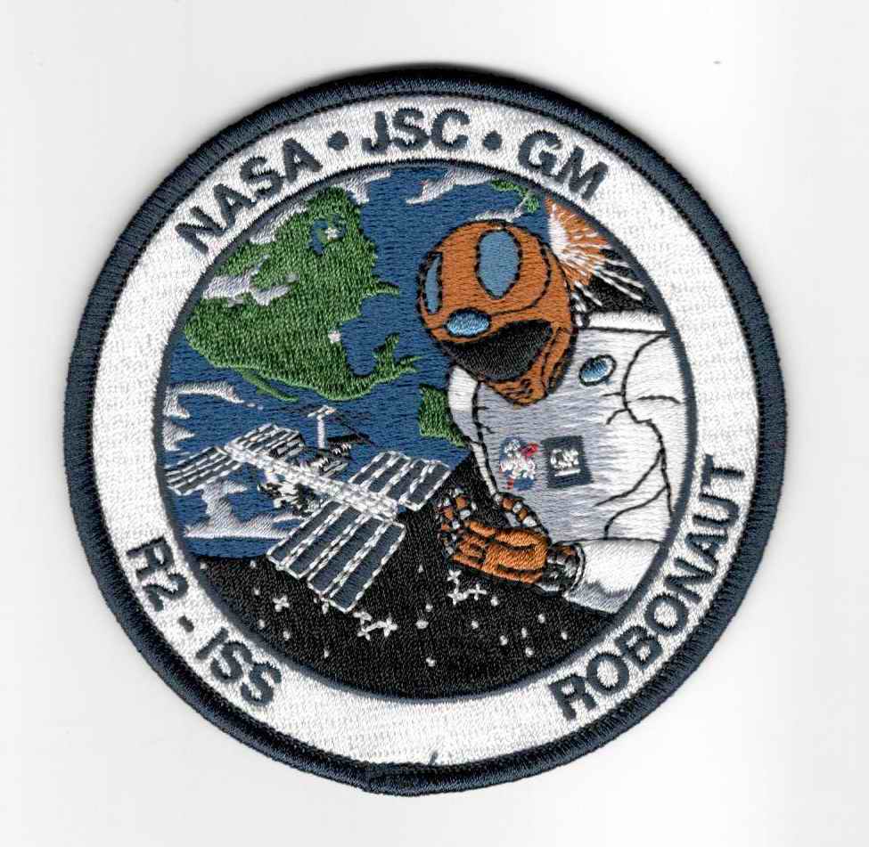 Patch R2 Robonaut ISS Station Spatiale Internationale