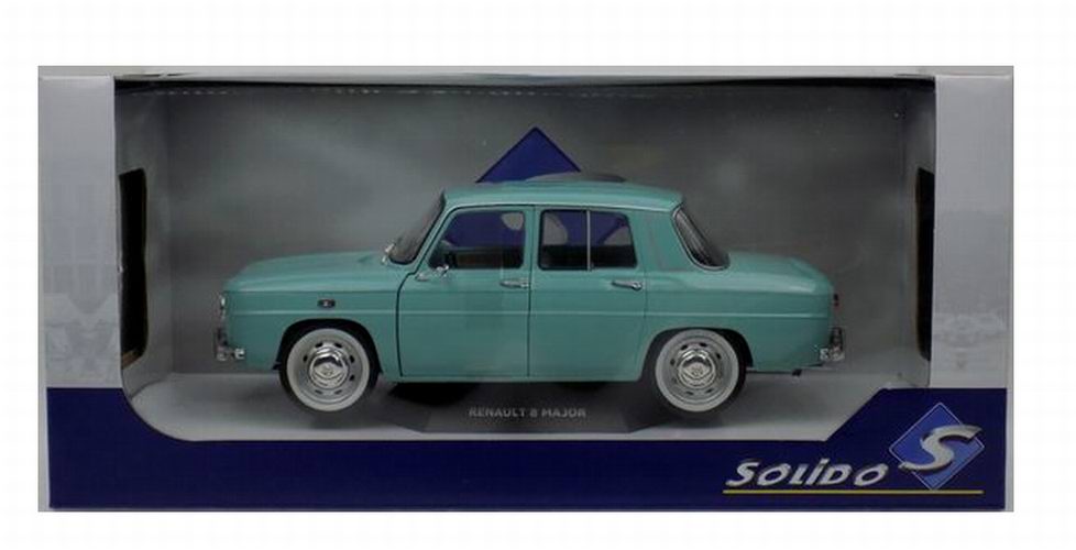 Voiture Miniature Renault 8 Major R8 Soldo 1/18