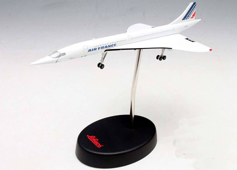 Concorde Air France 1/250 en métal nez mobile Schabak