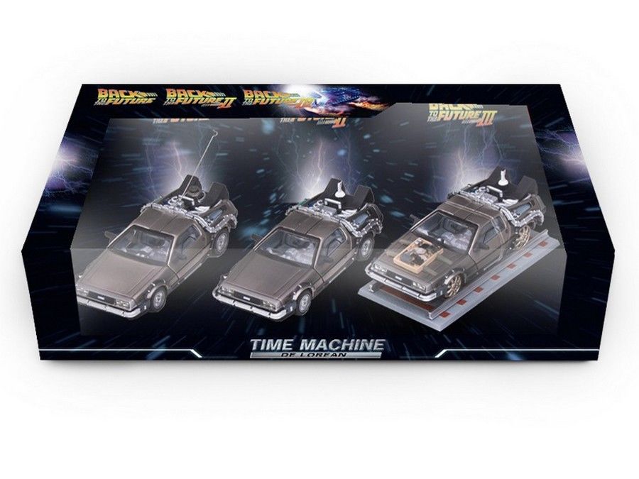 DELOREAN Retour vers le futur en Métal au 1/43