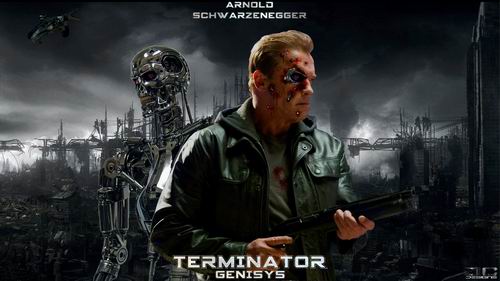 schwarzenegger Terminator T800 Genisys T1000