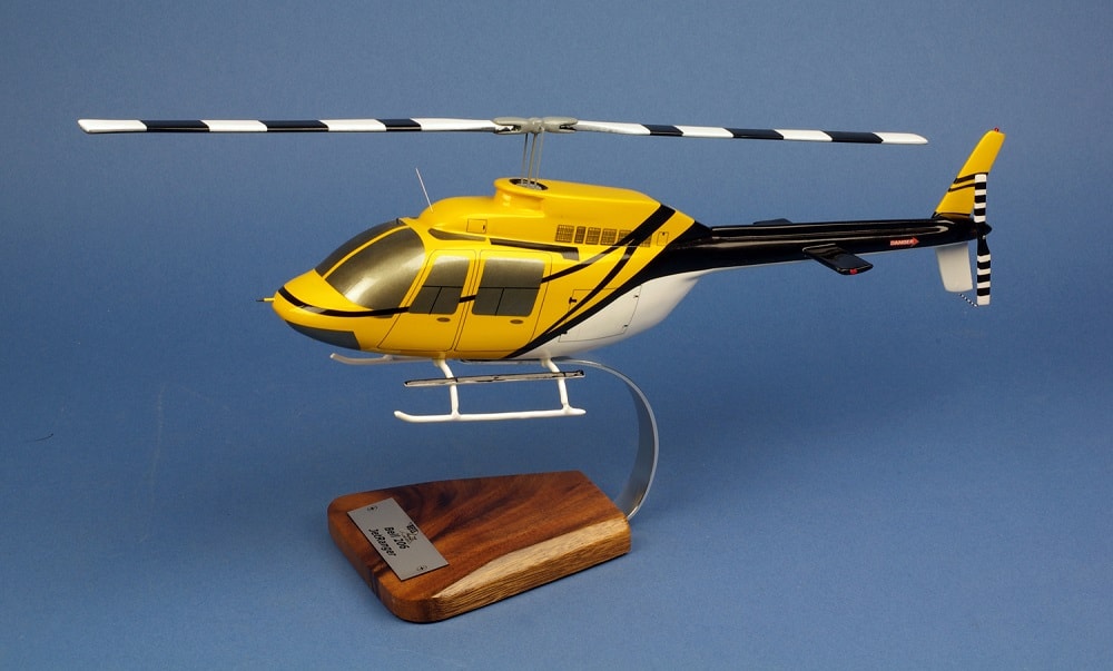 maquette Hélicoptère BELL Jet Ranger 206