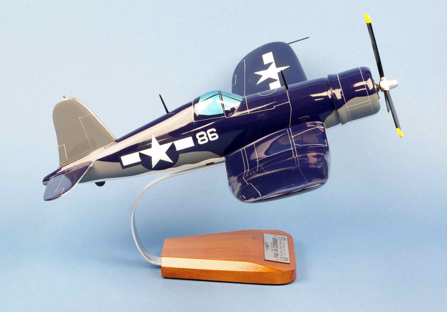 Maquette Avion WWII F4U1A CORSAIR VMF-214 BlackSheep Gregory Pappy Boyington