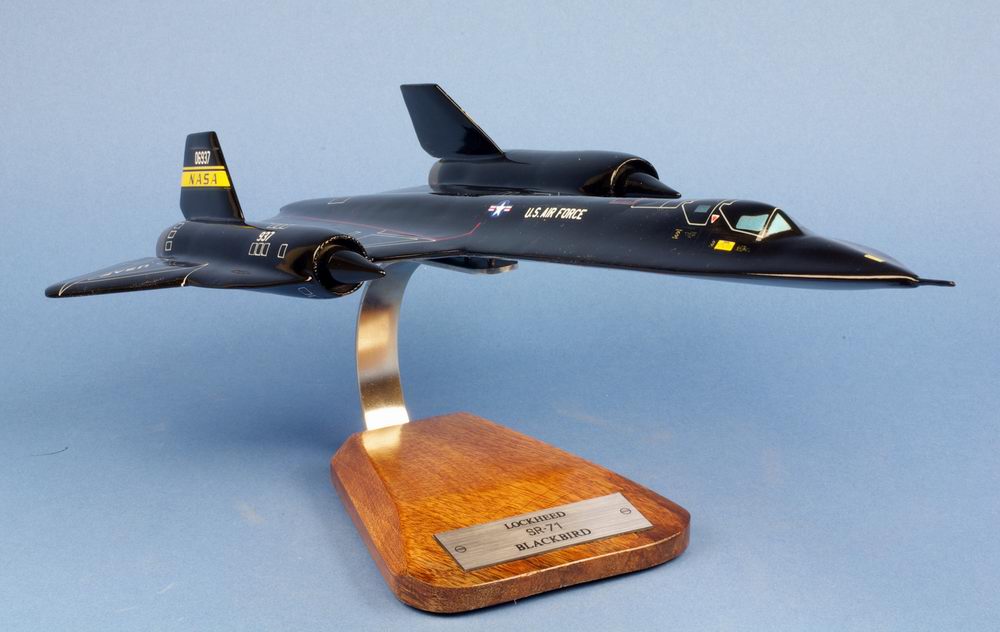 Maquette avion Lockheed SR71 Blackbird USAF