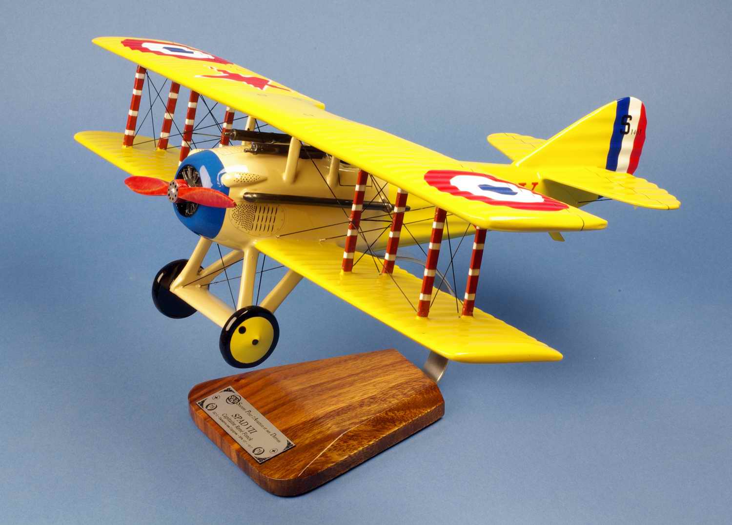 Maquette avion Spad VII SPa 103 René Fonck AS des AS Français Première guerre mondiale Aviation