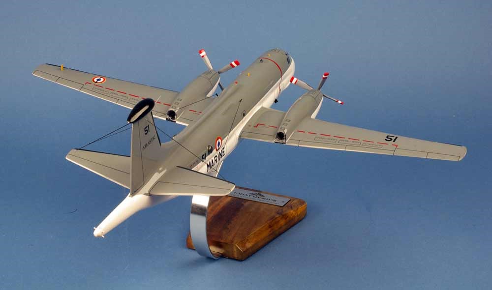 maquette de l’avion Breguet 1150 Atlantic 1 de l’Aéronavale ATL1