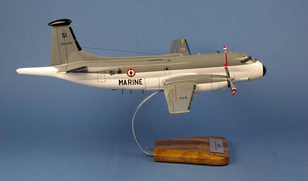 maquette de l’avion Breguet 1150 Atlantic 1 de l’Aéronavale ATL1