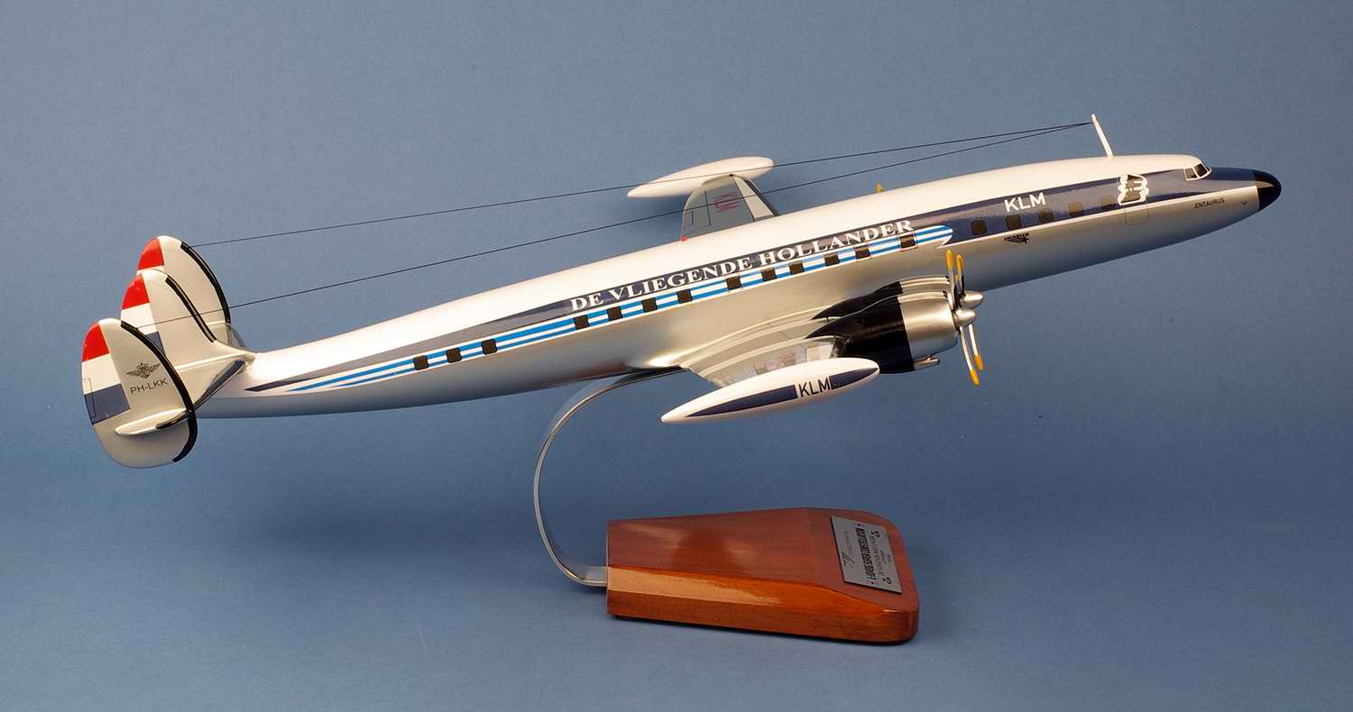 Maquette Avion KLM L1049 Constellation Super G PH-LKK The Flying Dutchman