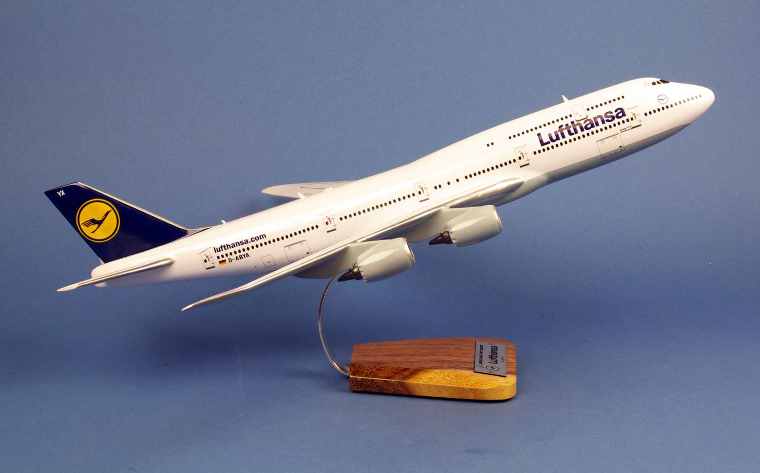 Maquette Avion Boeing 747-8 LUFTHANSA