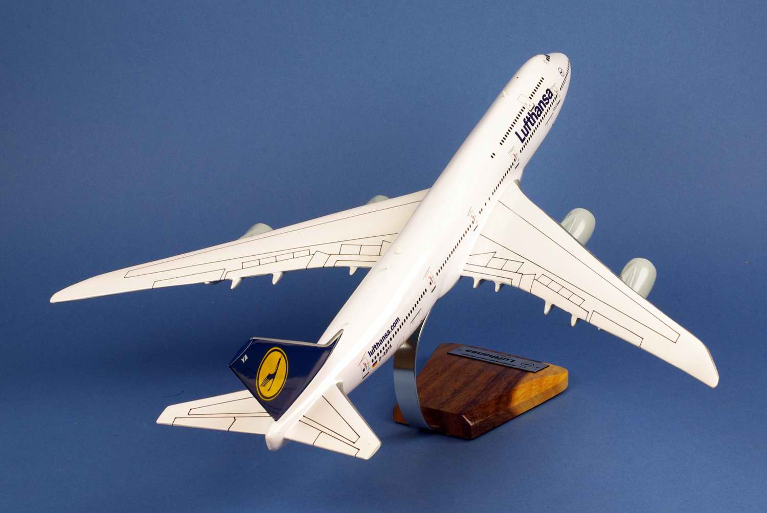 Maquette Avion Boeing 747-8 LUFTHANSA