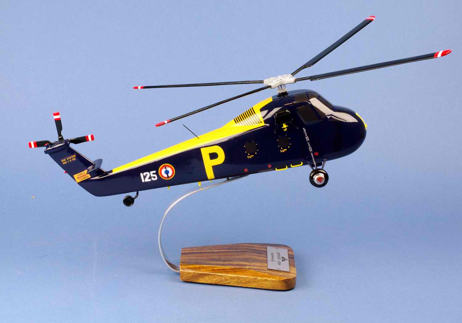 Maquette Hélicoptère SIKORSKY HSS-1 Seabat Aéronavale 1/40