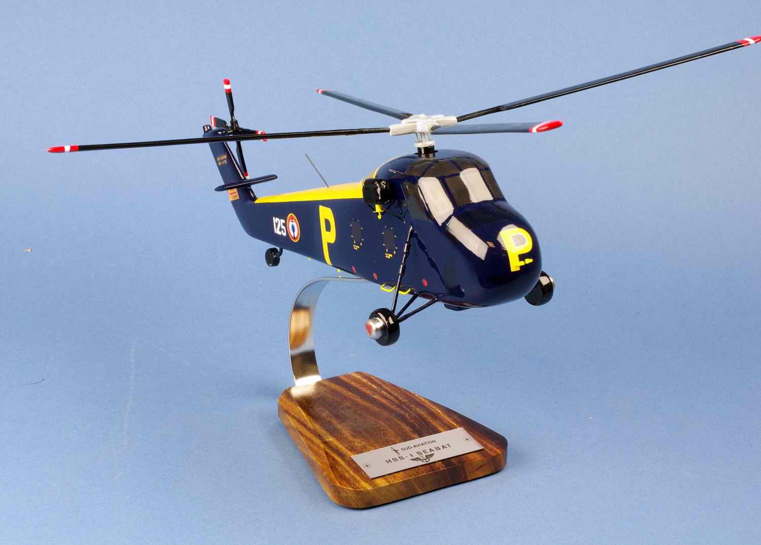 Maquette Hélicoptère SIKORSKY HSS-1 Seabat Aéronavale 1/40