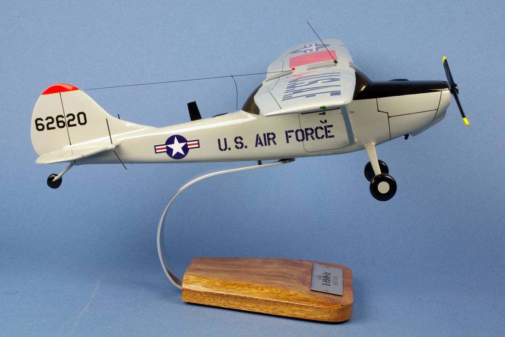 Maquette avion observation CESSNA L-19/O-1 Bird Dog US AIR FORCE l’Eclaireur 1/24