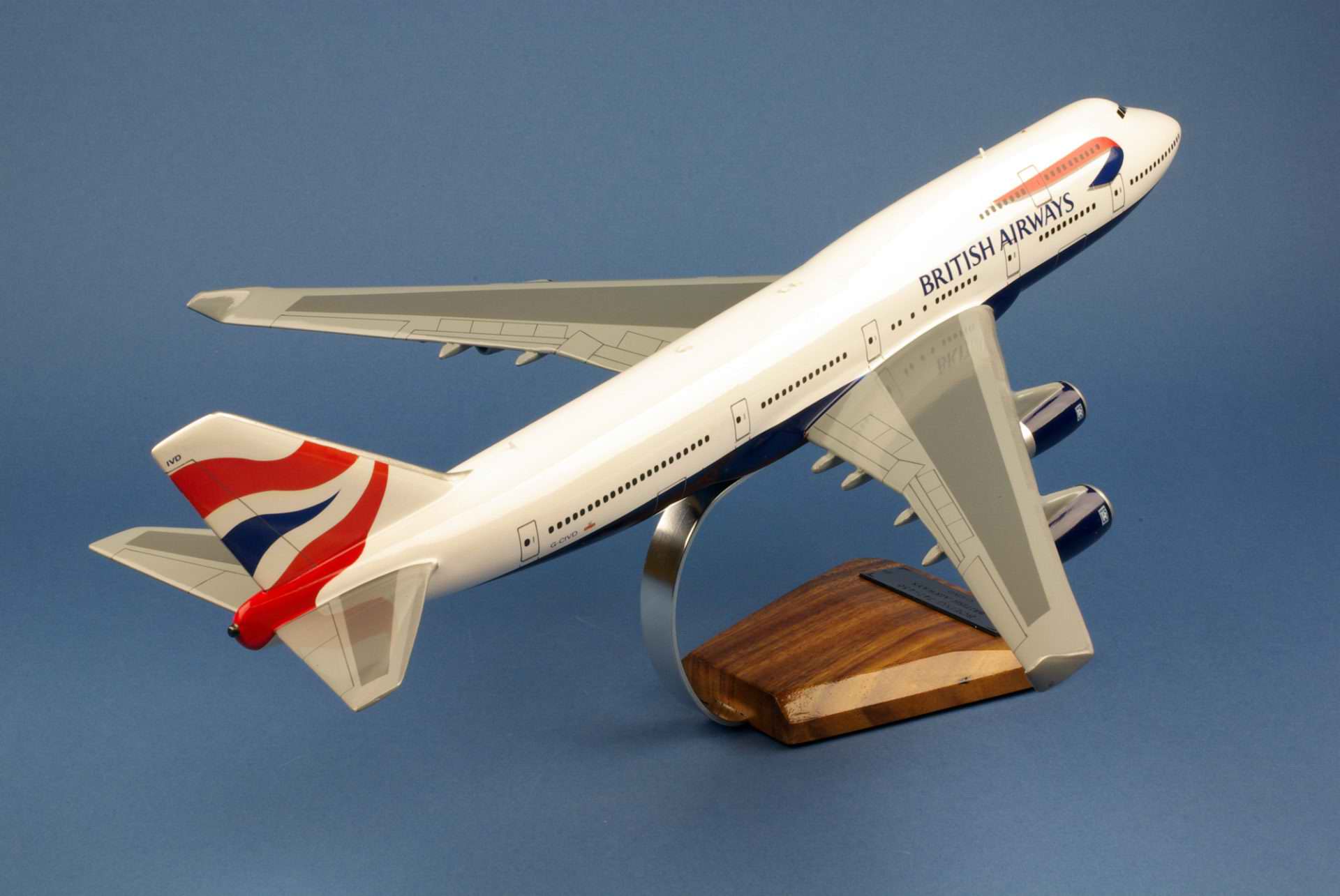 Maquette Avion BOEING 747-436 BRITISH AIRWAYS 1/144