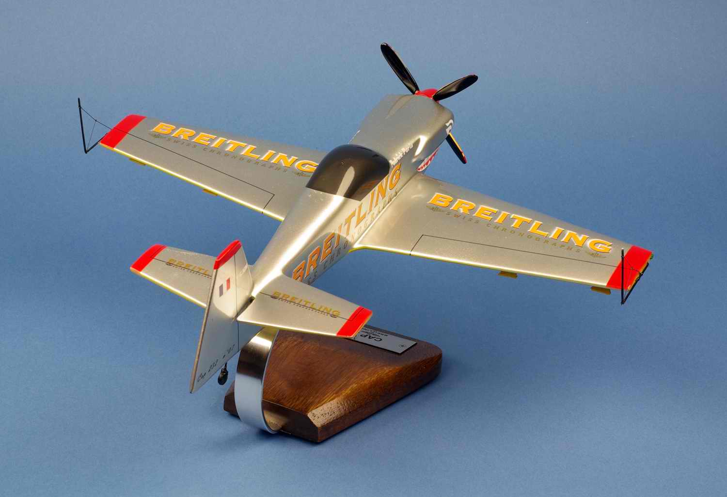 Maquette Avion CAP 232 BREITLING Silver Shark Patrick Paris au 1/20