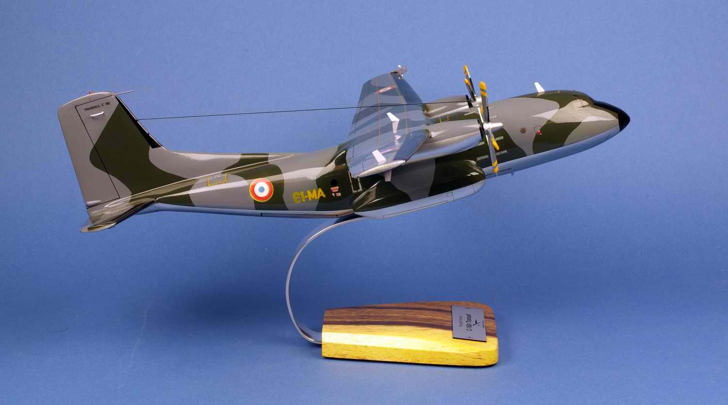 Maquette avion Hercules C160F Transall F1 61-MA