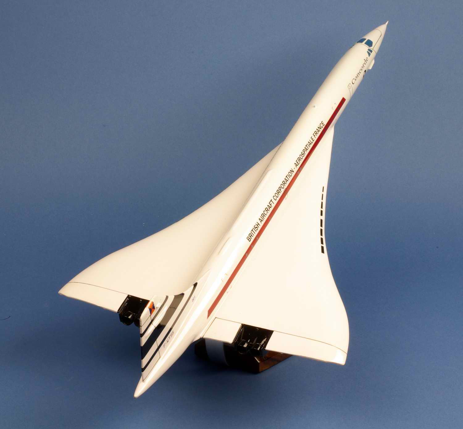 Maquette Avion Supersonique Concorde 001 F-WTSS