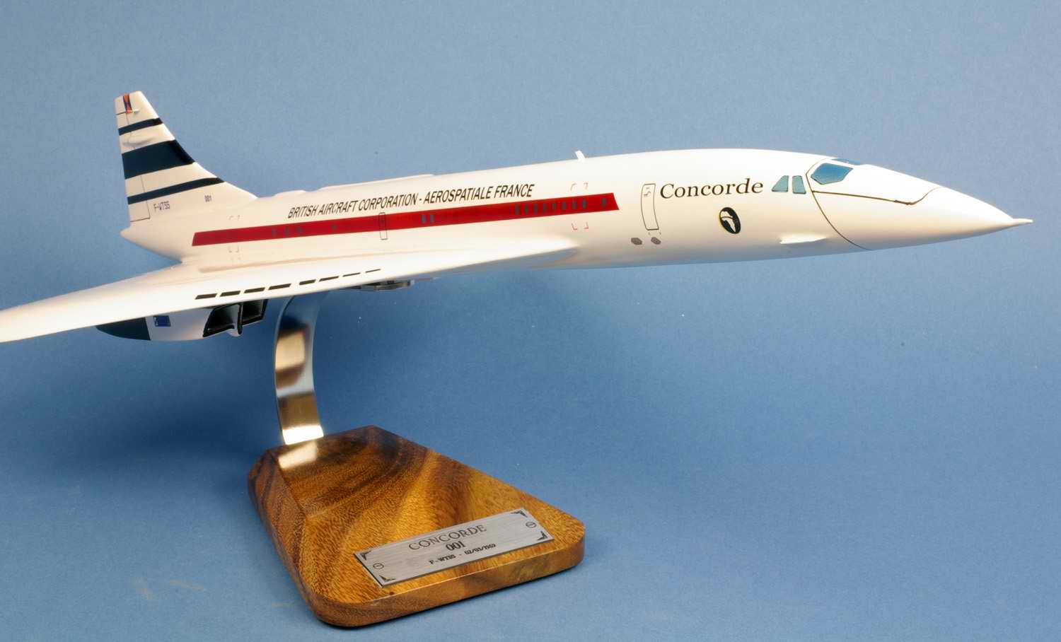 Maquette Avion Supersonique Concorde 001 F-WTSS