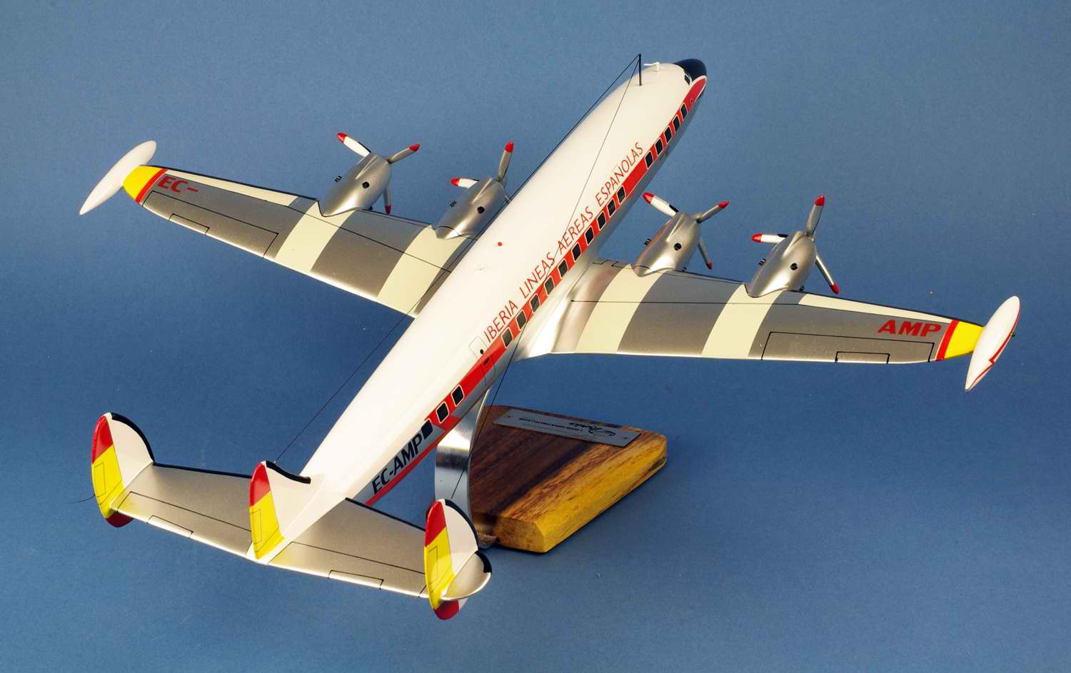 Maquette Avion LOCKHEED Constellation L1049 Super G IBERIA LINAS AERAS ESPANOLAS 1/72 