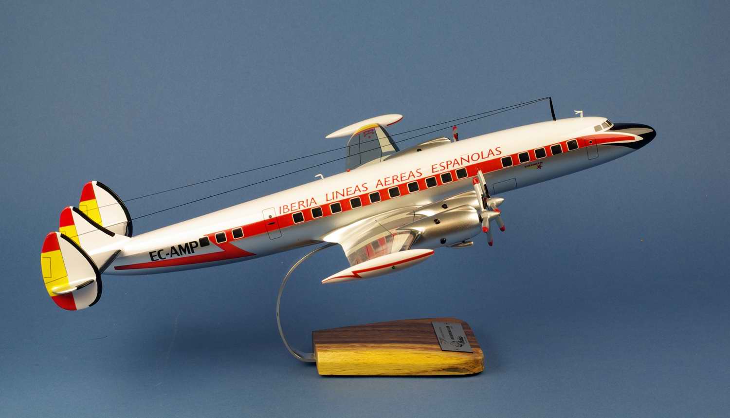 Maquette Avion LOCKHEED Constellation L1049 Super G IBERIA LINAS AERAS ESPANOLAS 1/72 