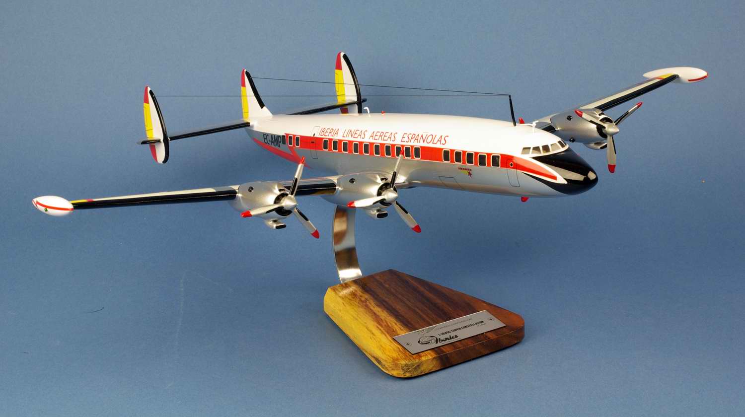 Maquette Avion LOCKHEED Constellation L1049 Super G IBERIA LINAS AERAS ESPANOLAS 1/72 