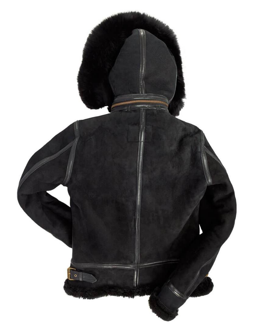 Blouson Bombardier B3 Femme avec capuche COCKPIT USA AVIREX