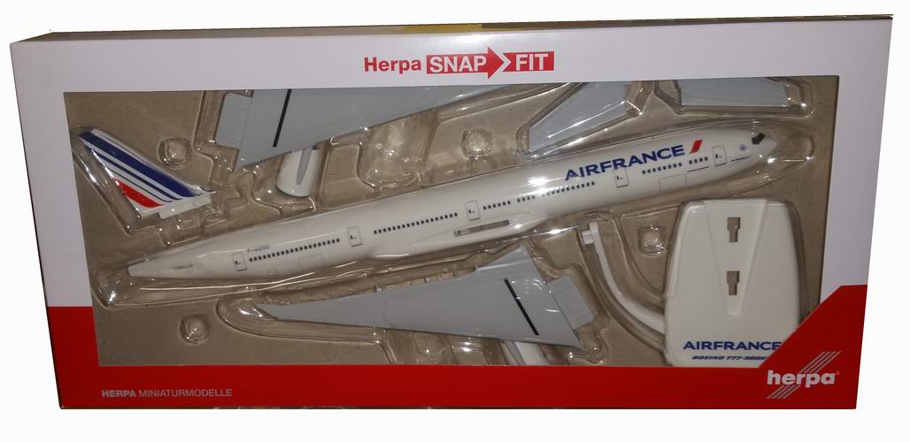 Maquette B777-300ER AIR FRANCE 1/200 Livrée 2021 F-GSQJ Strasbourg