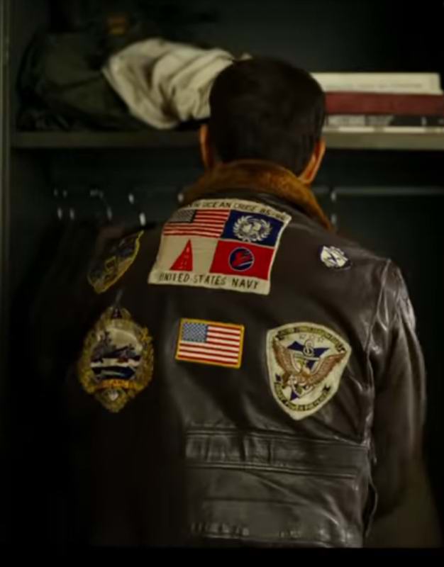 Blouson Top Gun NAVY G-1 porté par Tom Cruise par Cockpit USA