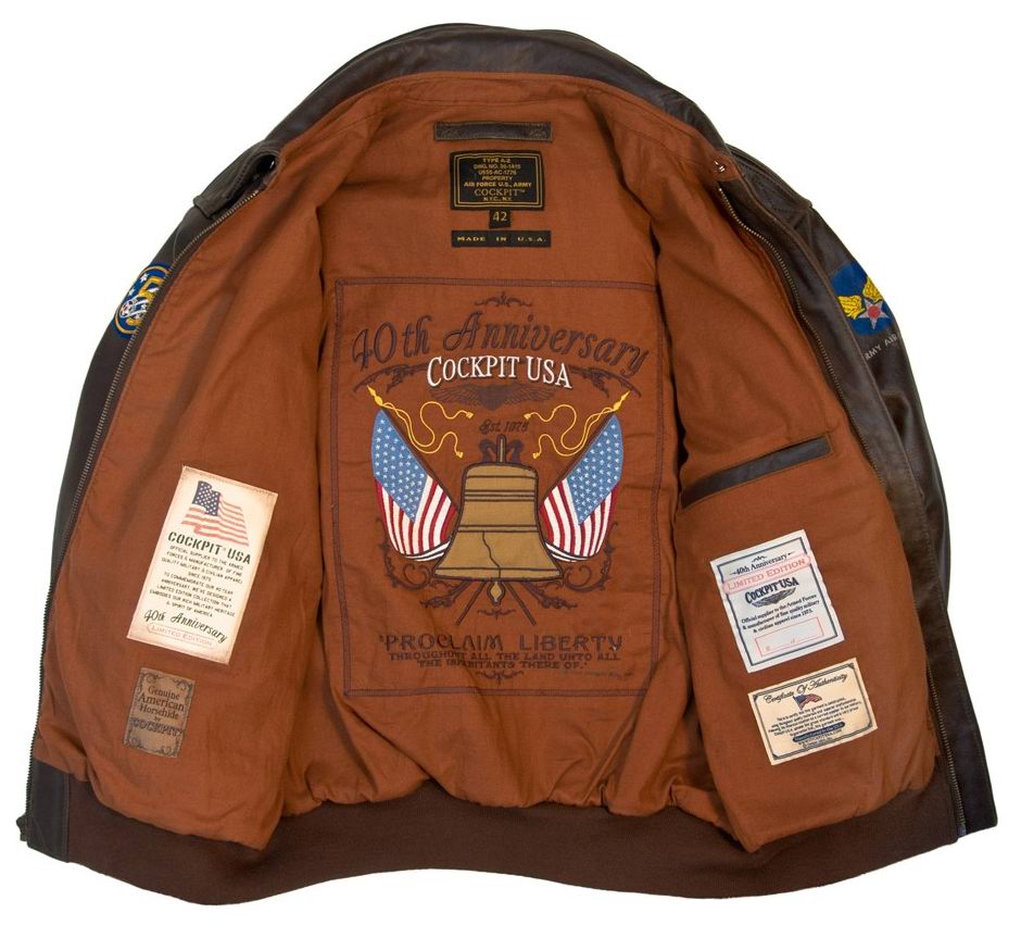 Pin Up Nose Art Flight Jackets 40th Anniversary Bottoms Up A 2 Pinup Jacket Cockpit Usa Formerly Avirex Ltd