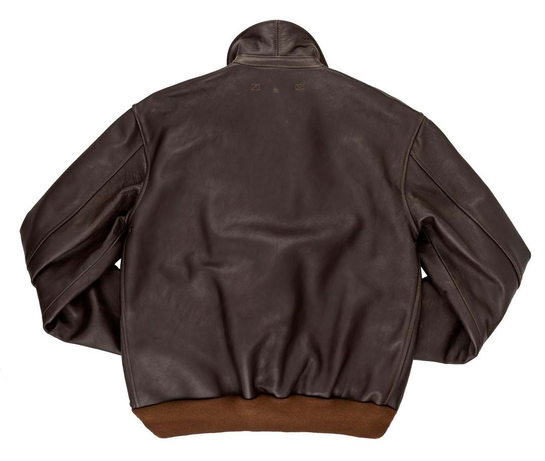 Blouson A2 cuir de cheval WWII 1942 40 Anniversaire Cockpit USA Avirex