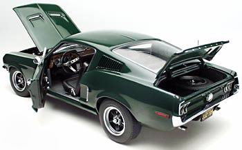 Voiture miniature Ford Mustang GT390 1968 Bullitt