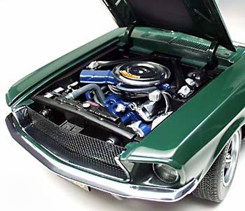 Voiture miniature Ford Mustang GT390 1968 Bullitt