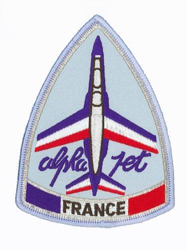Patch Ecusson Alpha Jet de l’Air Française