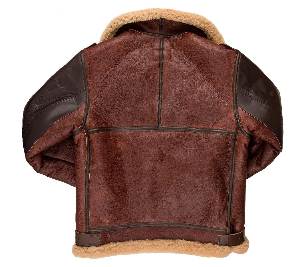 Dos du blouson aviateur B3 Pearl Harbor Reproduction du modèle 1942 WWII