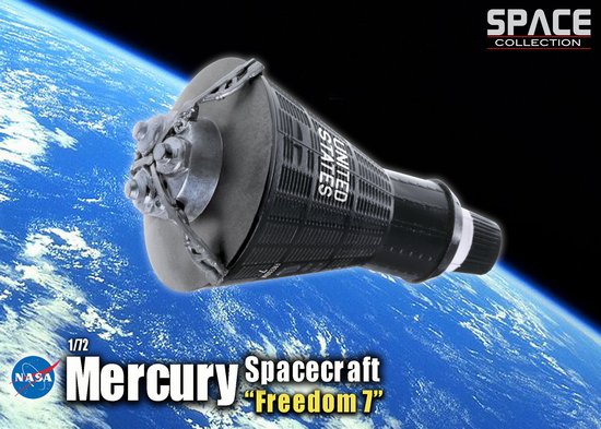 Maquette de la Capsule Spatiale Freedom 7 Mission Mercury-Redstone 3 Dragon