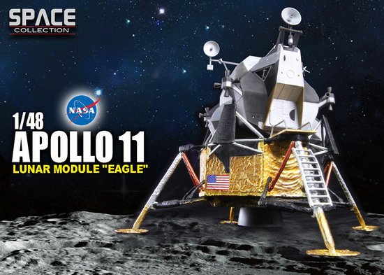 Module Exploration Lunaire du programme APOLLO LEM Eagle 1/48