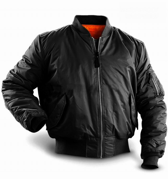 Blouson Bombers MA-1 noir