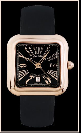 Montre Oxygene bracelet en soie Or Rose Chase-Durer