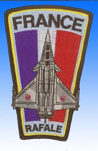 Patch Ecusson Rafale de l'Air Française