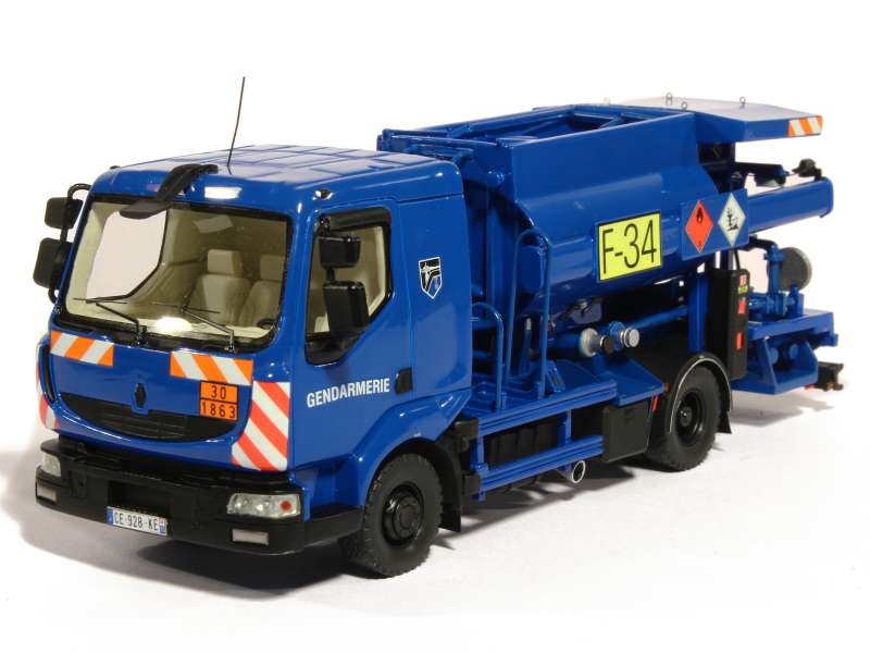 RENAULT MIDLUM AVITAILLEUR GENDARMERIE  1/43 Perfex