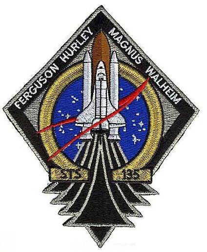 Patch NASA Navette Spatiale Atlantis ISS ULF7 Logistics Mission STS-135