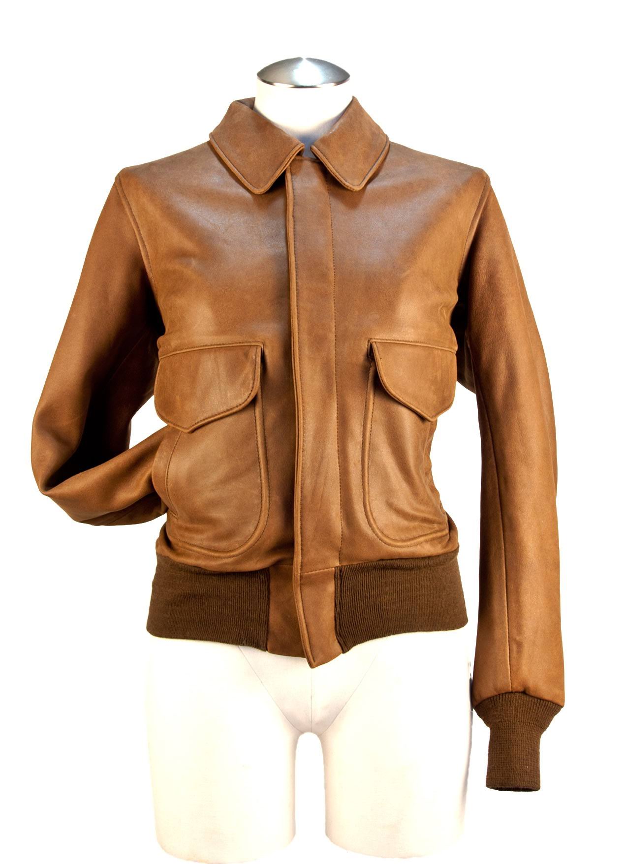 Vest cuir femme en cuir A-2 COCKPIT - AVIREX