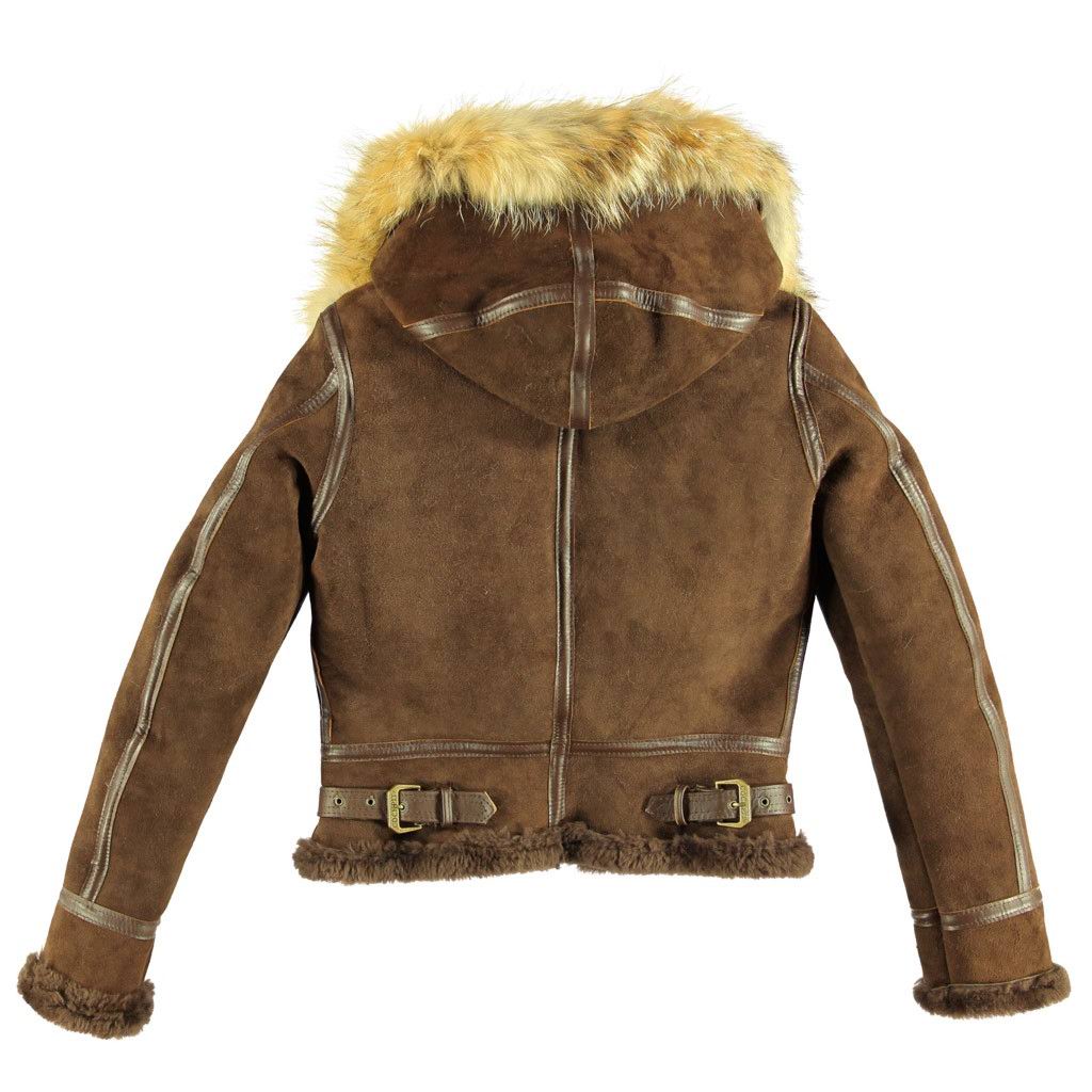 Blouson Bombardier B3 Femme avec capuche COCKPIT - AVIREX