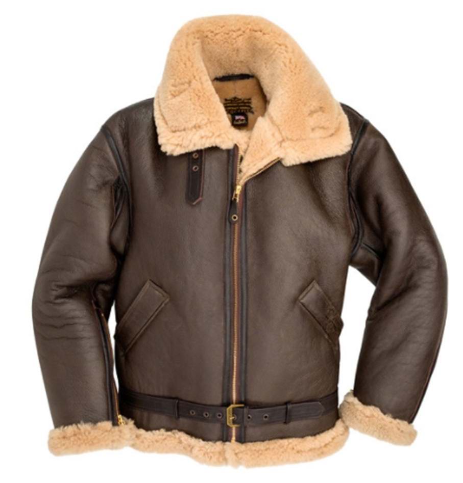 Blouson RAF de la Royale Air Force en peau de mouton COCKPIT - AVIREX