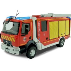 Renault Premium Sapeurs Pompiers fpt miniature Bburago 1/50