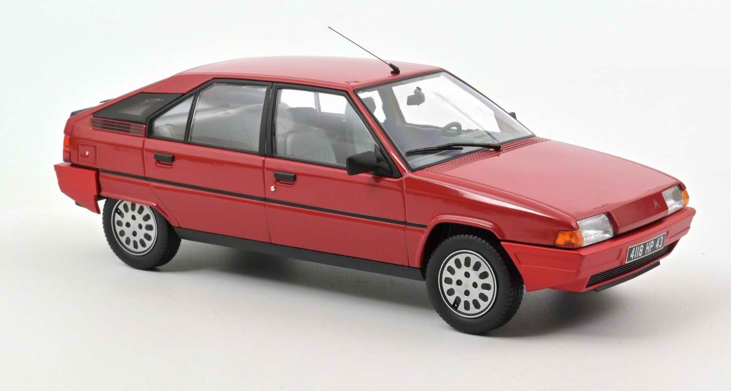 voiture miniature Citroën BX16TRS Rouge 1/18 Norev