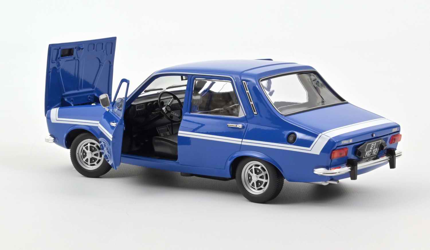 Voiture miniature R12Gordini Norev 1/18