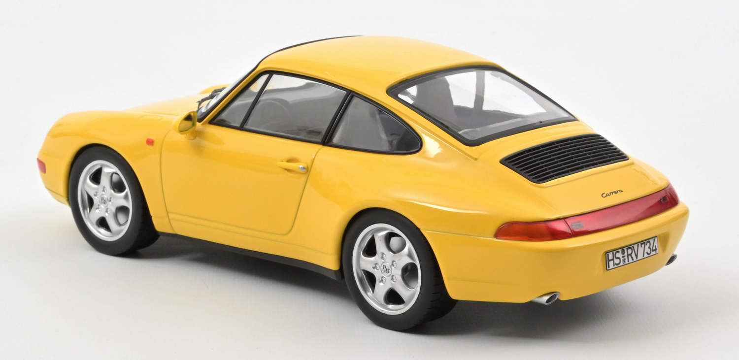 PORSCHE911 Carrera Jaune de 1994 NOREV 1/18