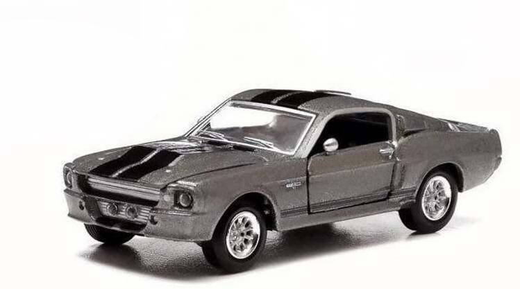 Voiture Voiture FORD MUSTANG Shelby GT500 Eleanor 1967 60 Secondes Chrono GREENLIGHT 1/64